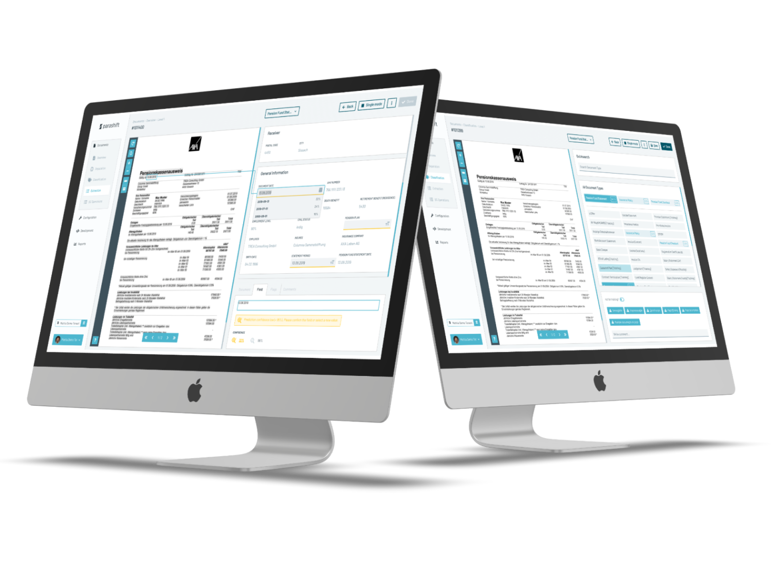 Parashift for invoice processing