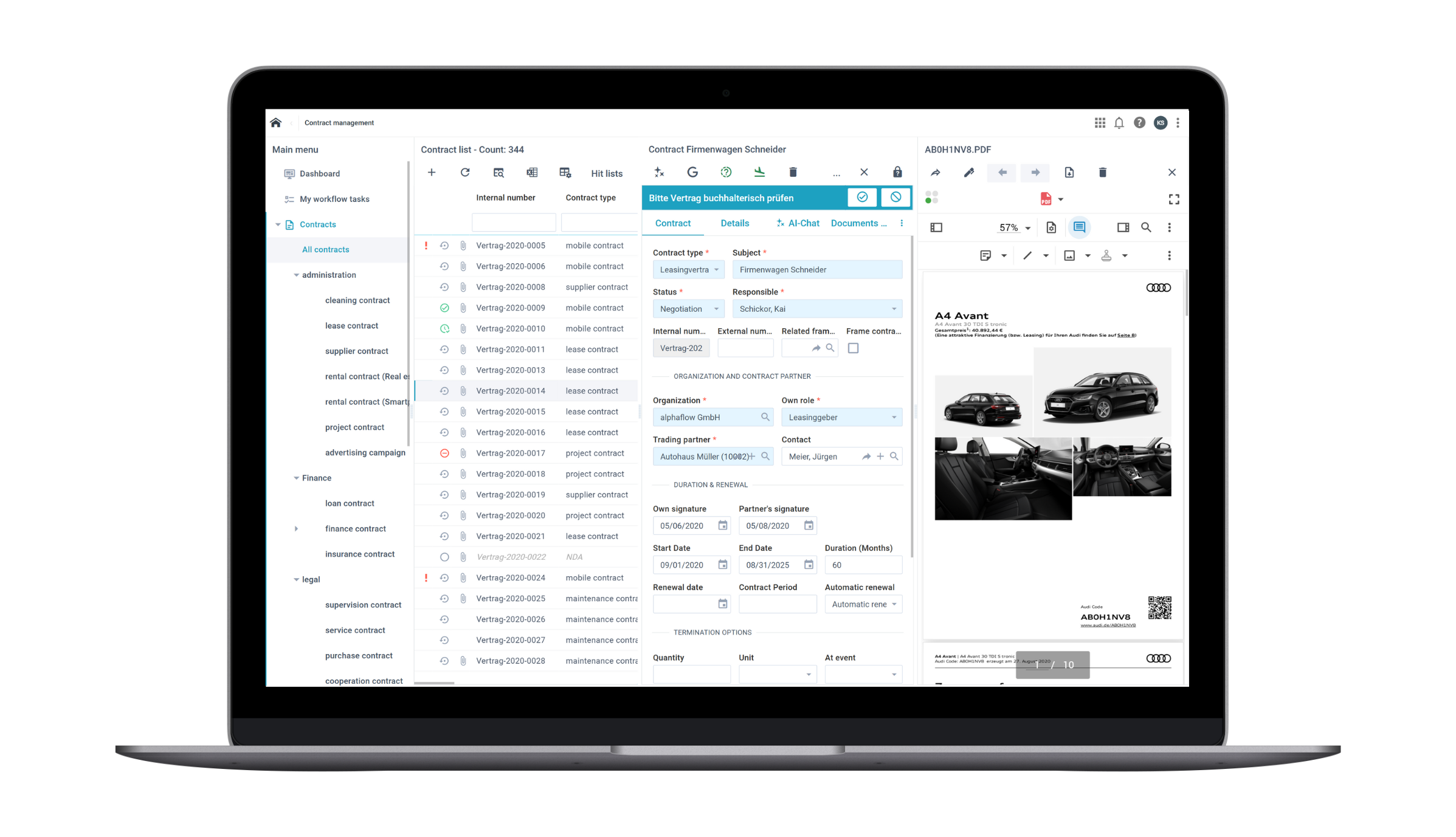 alphaflow | Contract Management