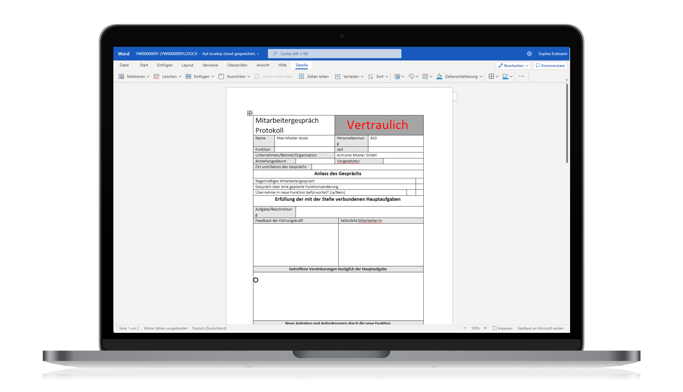 ecm:one Template Management