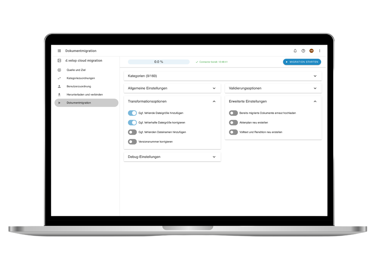 d.velop cloud migration