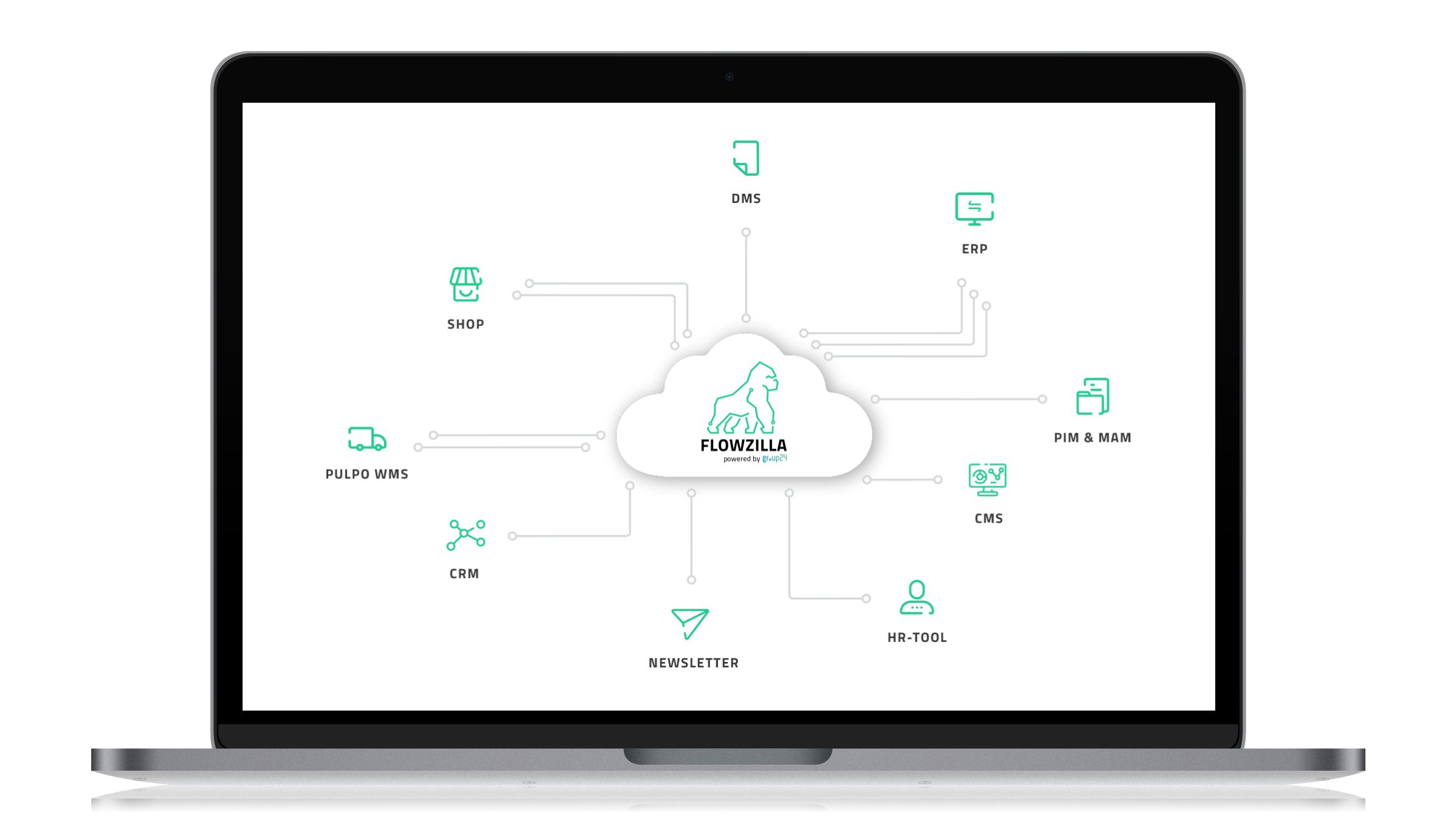 FLOWZILLA d.sync erp