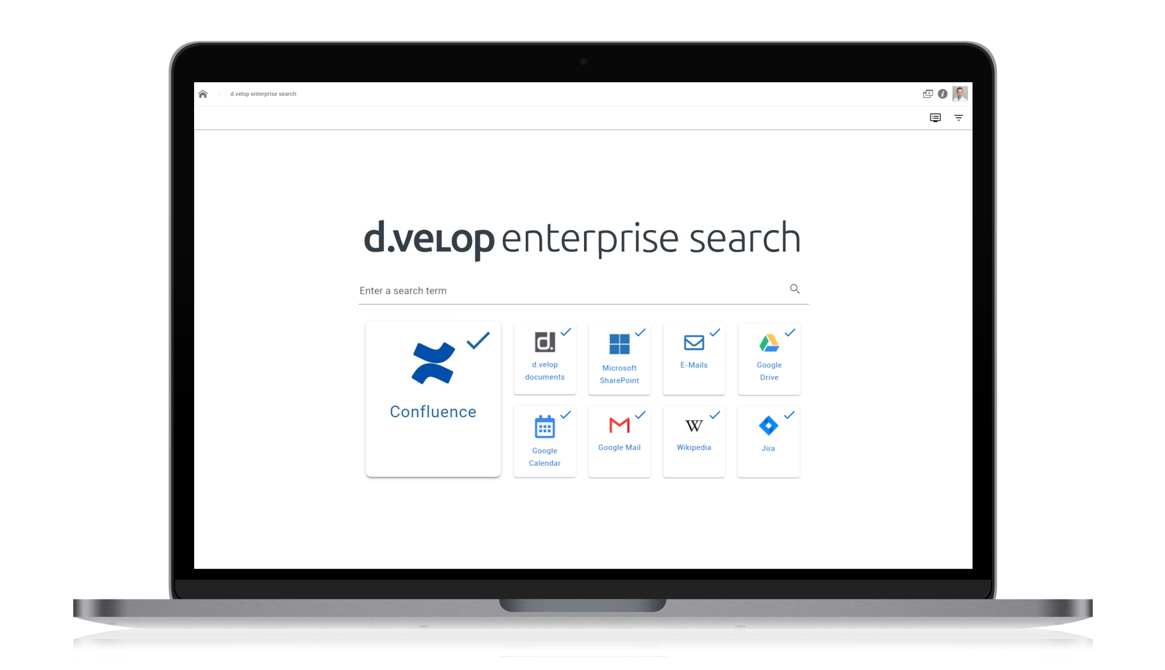 d.velop enterprise search for Atlassian Confluence