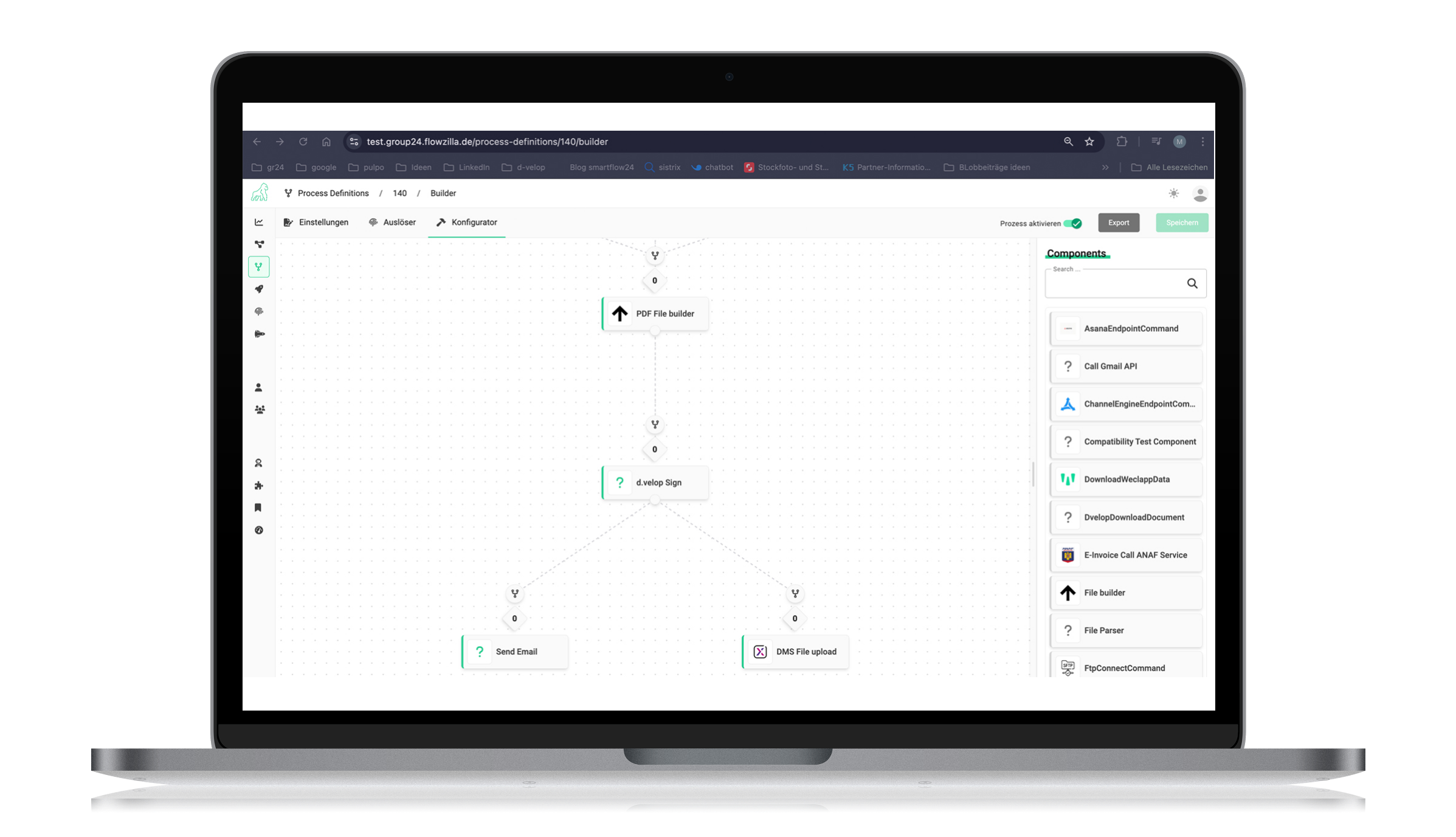 FLOWZILLA d.sync erp