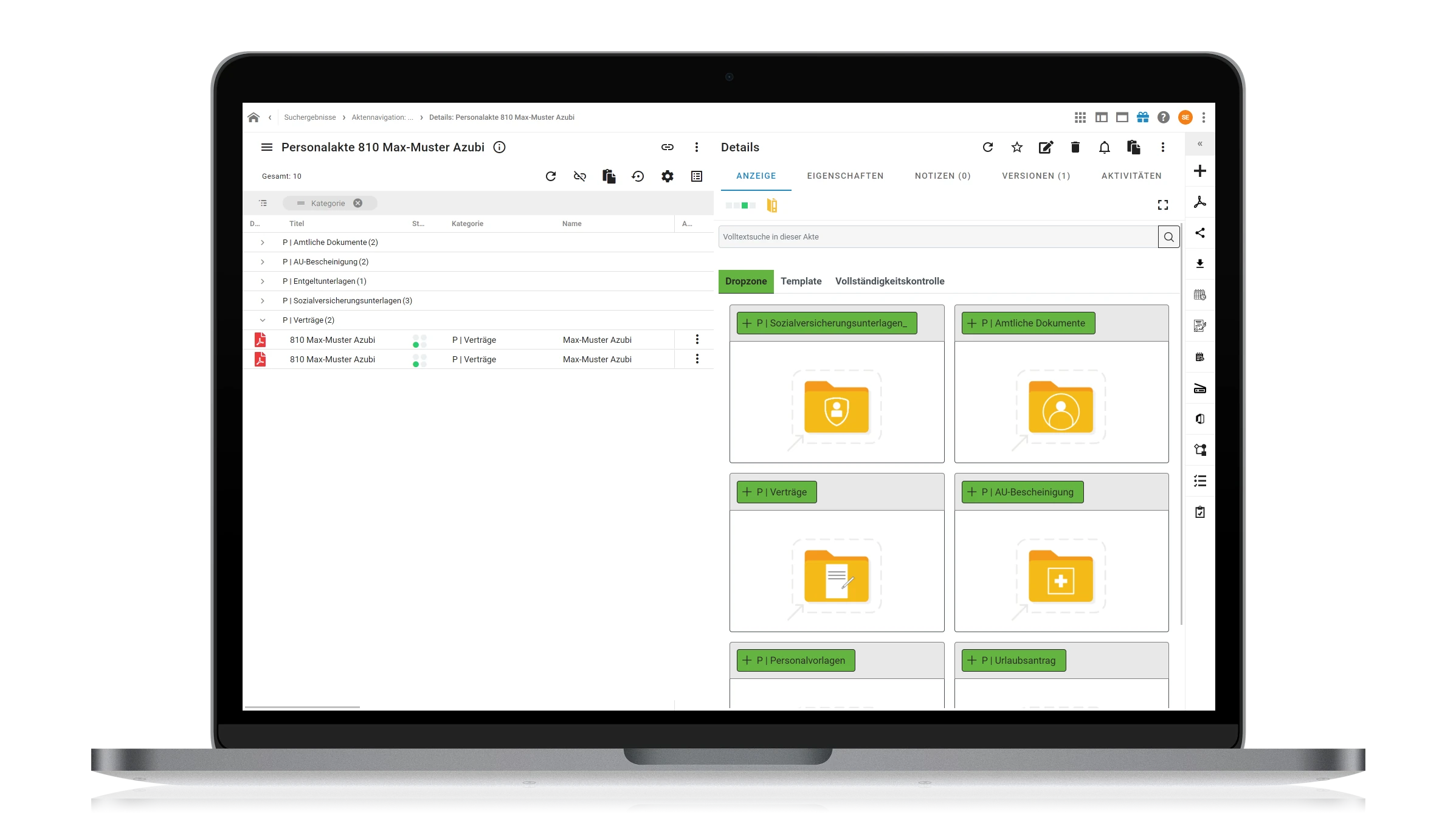 ecm:one Template Management