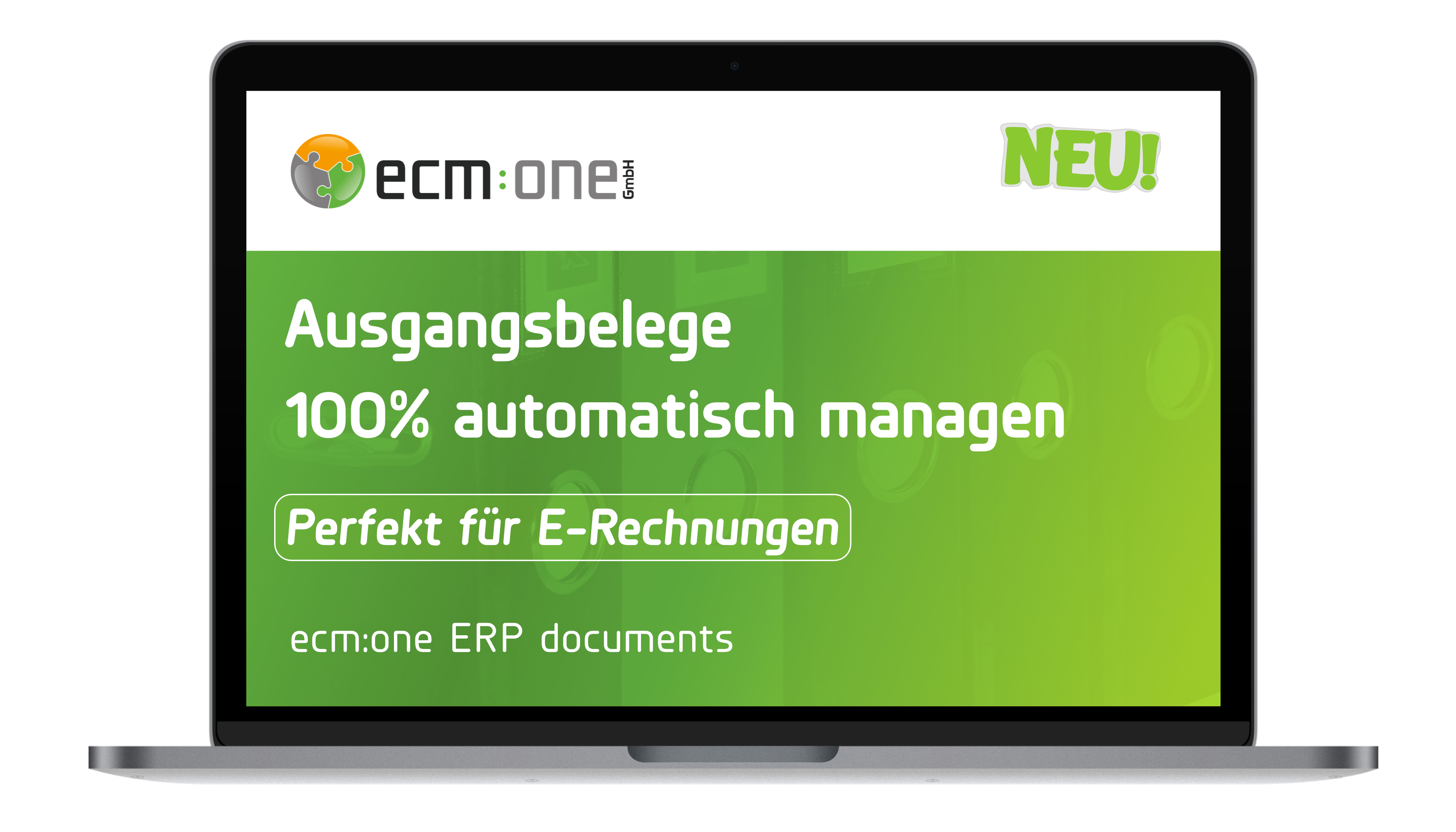 ecm:one ERP documents