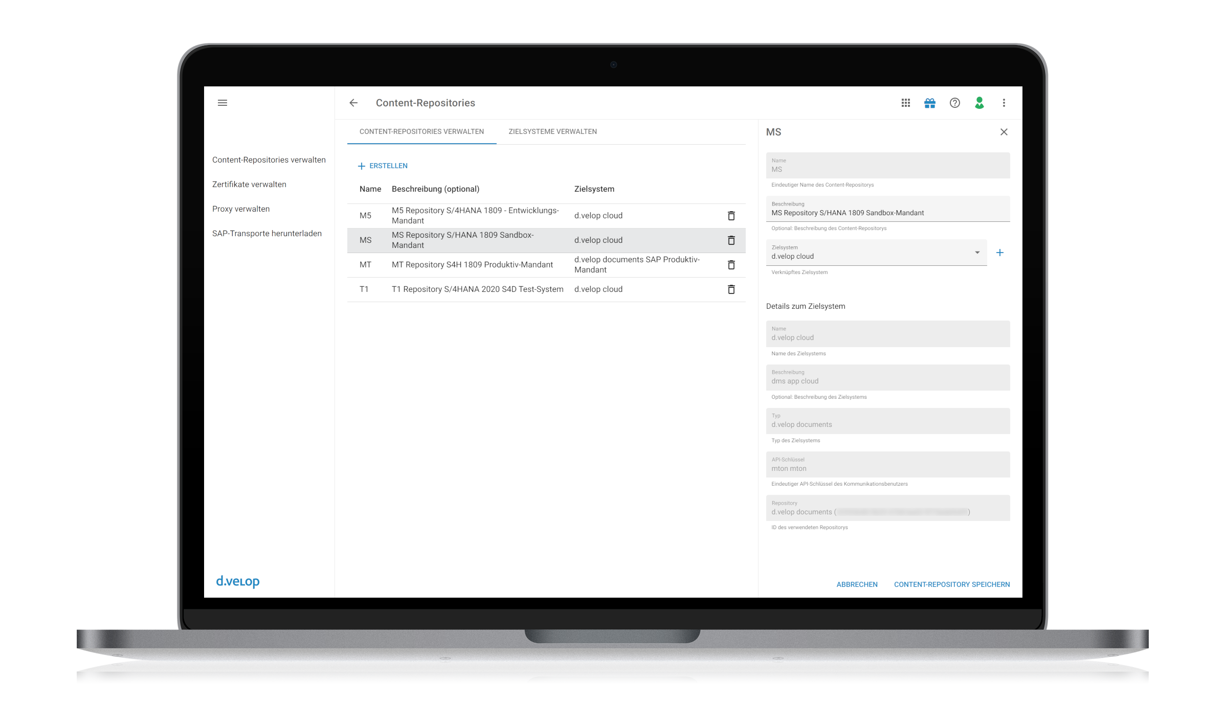 d.velop archivelink for SAP Solutions