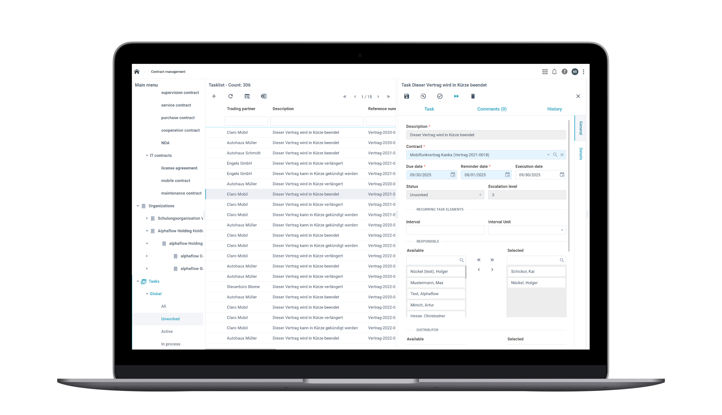 alphaflow | Contract Management