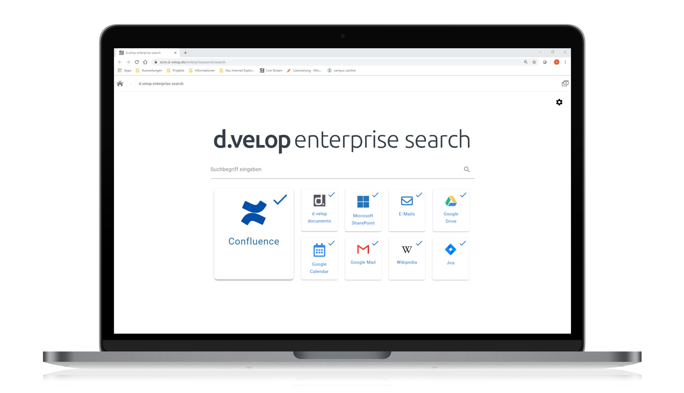 d.velop enterprise search for Atlassian Confluence