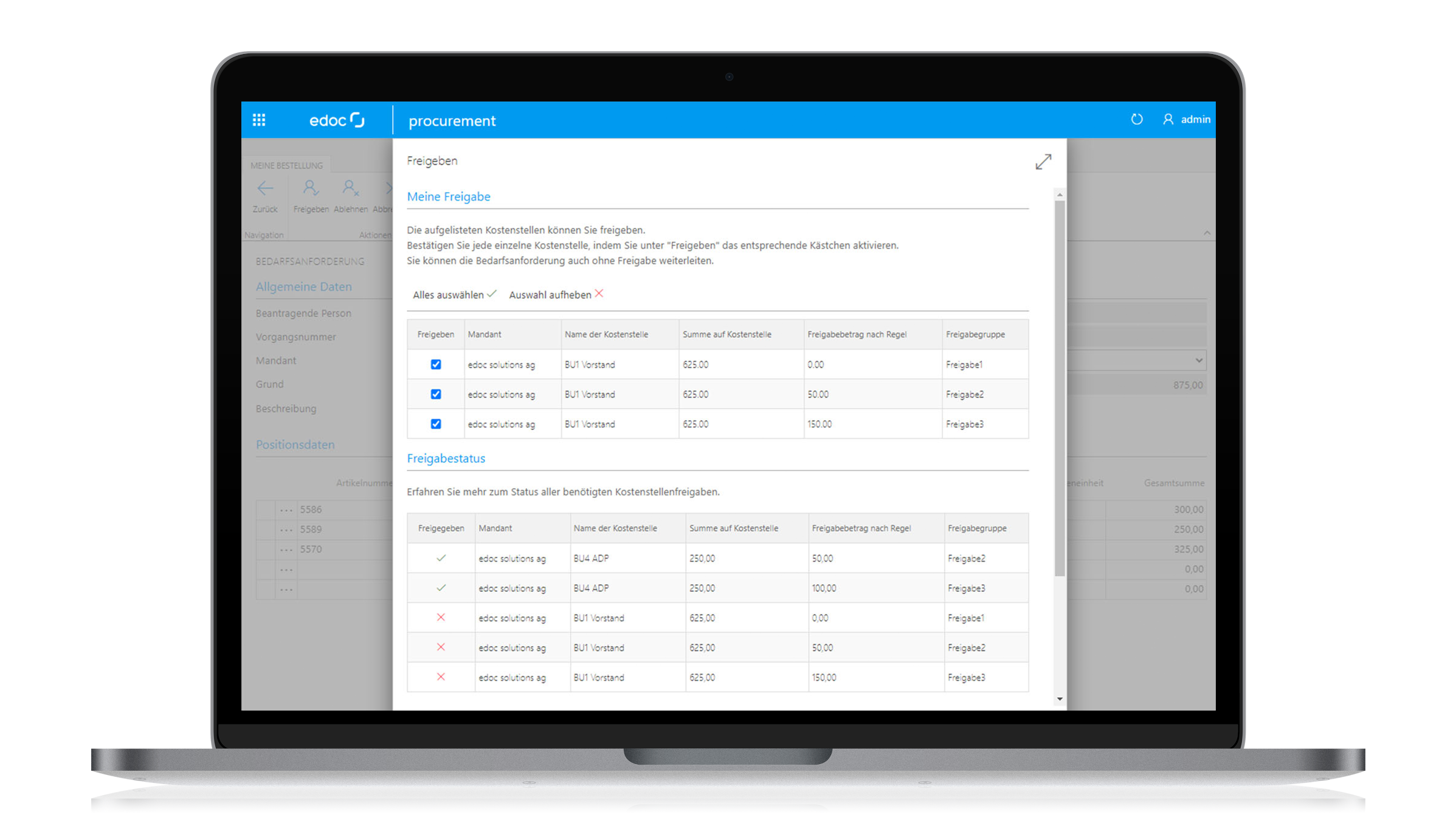 edoc procurement suite