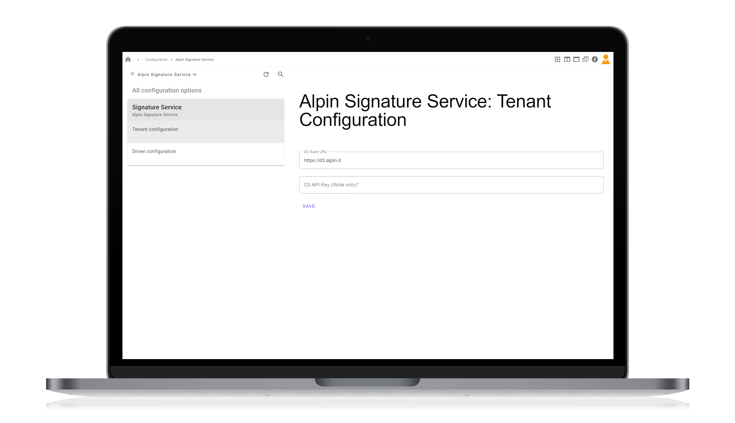 Alpin | Signature App for d.velop documents